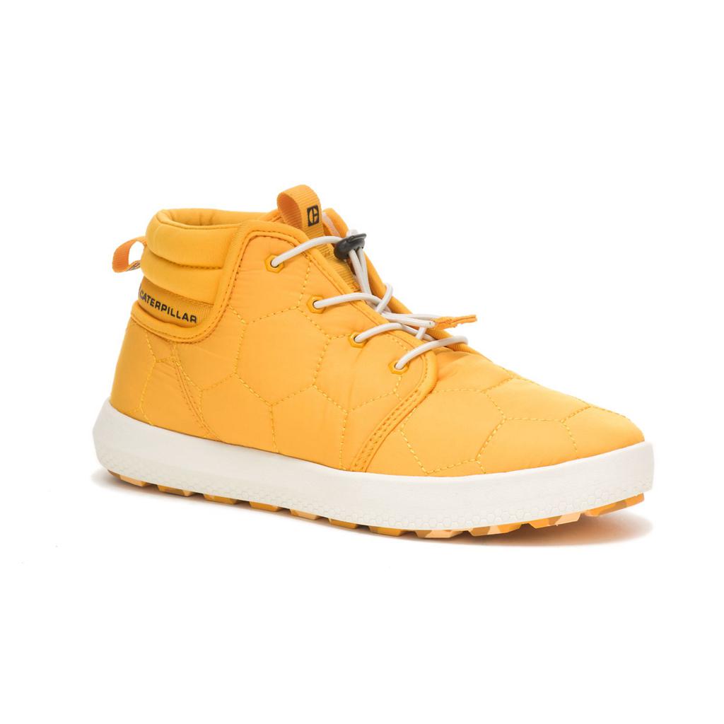 Caterpillar Code Scout Mid Women's Sneakers Yellow  USA |  087693-GQY