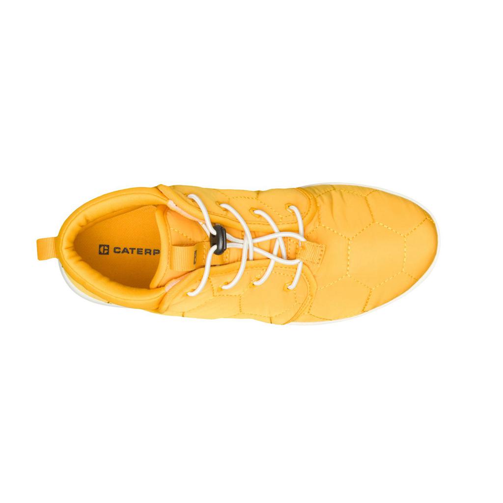 Caterpillar Code Scout Mid Women's Sneakers Yellow  USA |  087693-GQY