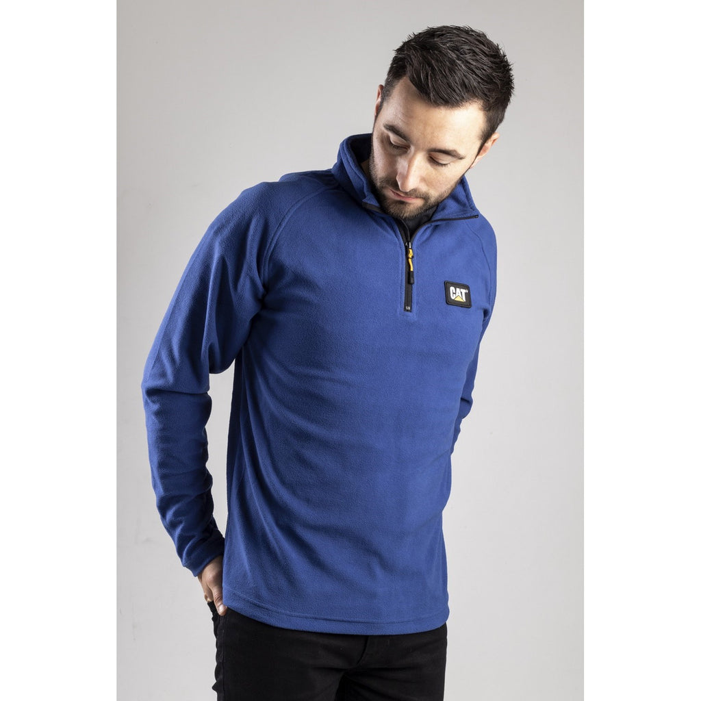 Caterpillar Concord Fleece Pullover Bright Men's Sweatshirts Bright Blue  USA |  463872-PJL