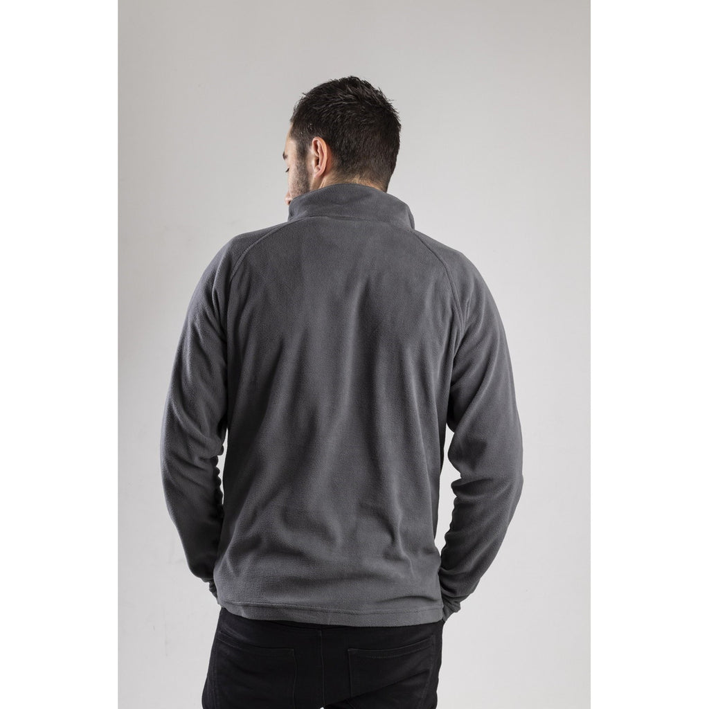 Caterpillar Concord Fleece Pullover Men's Sweatshirts Dark Heather Grey  USA |  361874-HEP