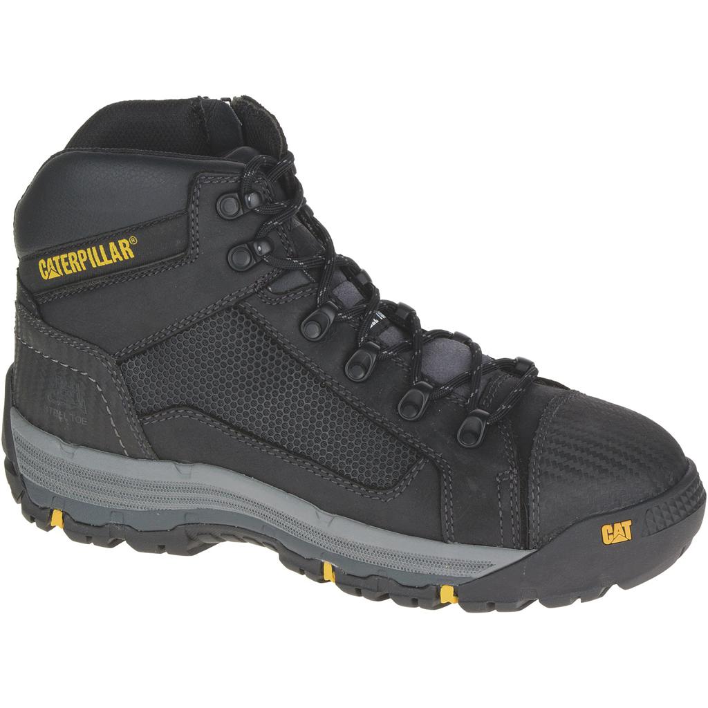 Caterpillar Convex St Mid Men's Work Boots Black  USA |  715086-RTN