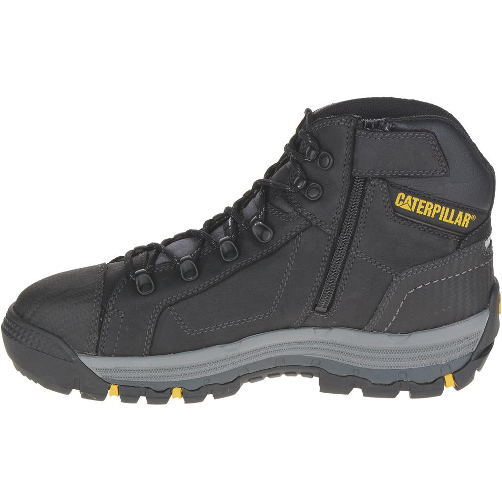 Caterpillar Convex St Mid Men's Work Boots Black  USA |  715086-RTN