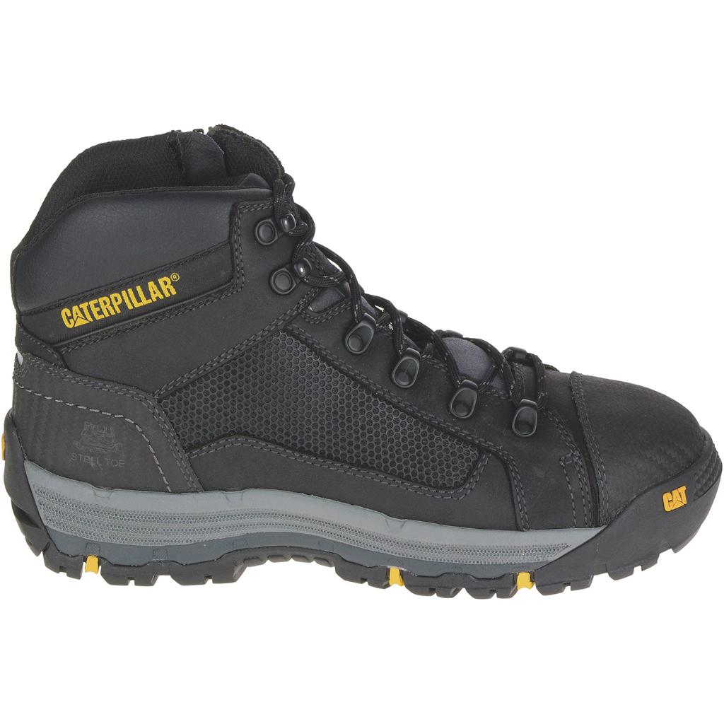 Caterpillar Convex St Mid Men\'s Work Boots Black  USA |  715086-RTN