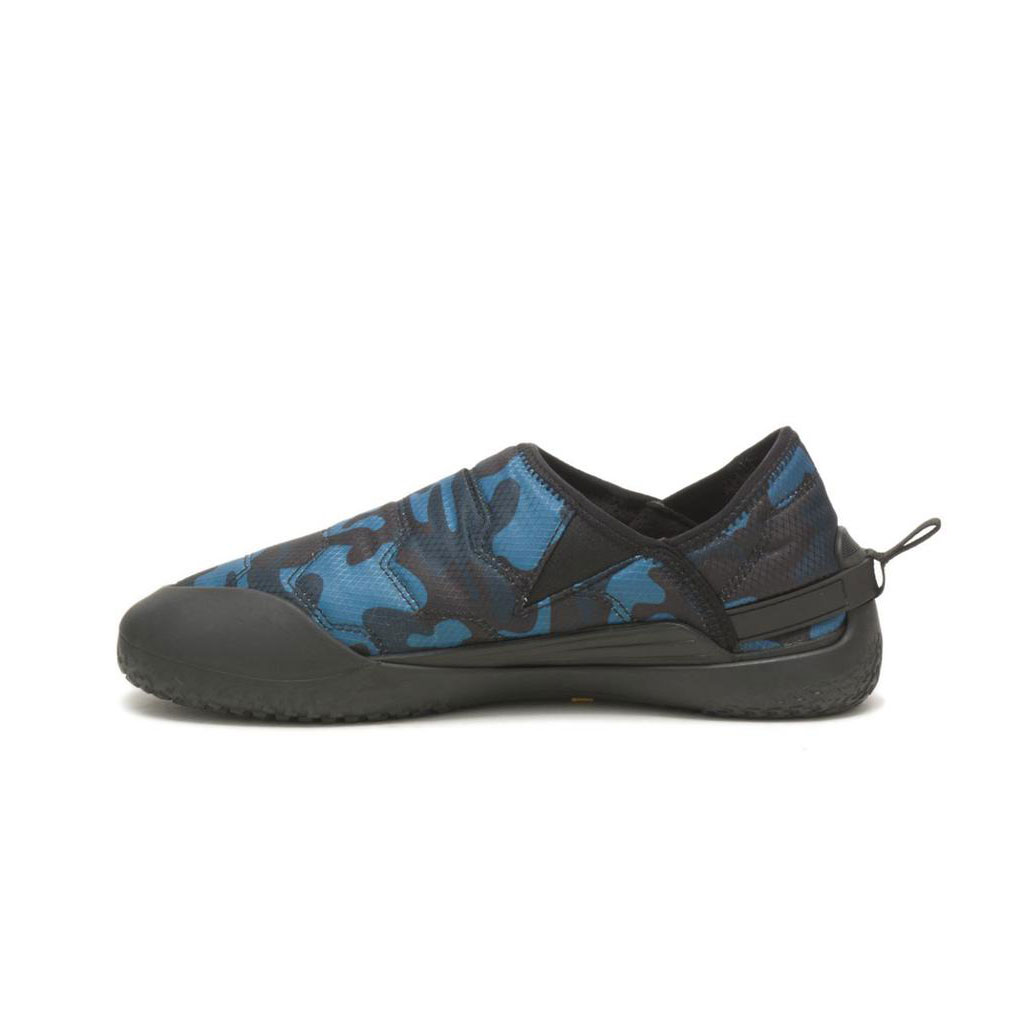 Caterpillar Crossover Men's Slip Ons Blue Camo  USA |  764908-LYA