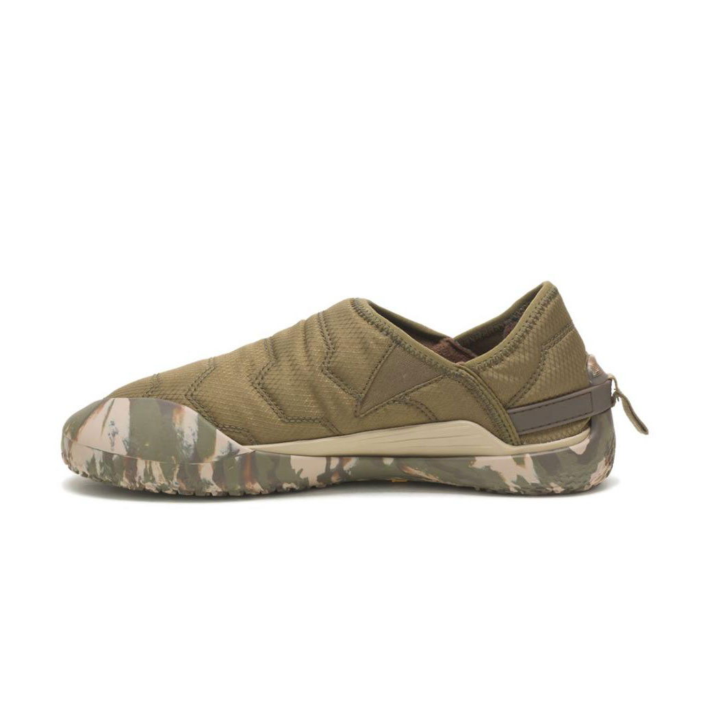 Caterpillar Crossover Men's Slip Ons Dark Olive  USA |  516039-GMV