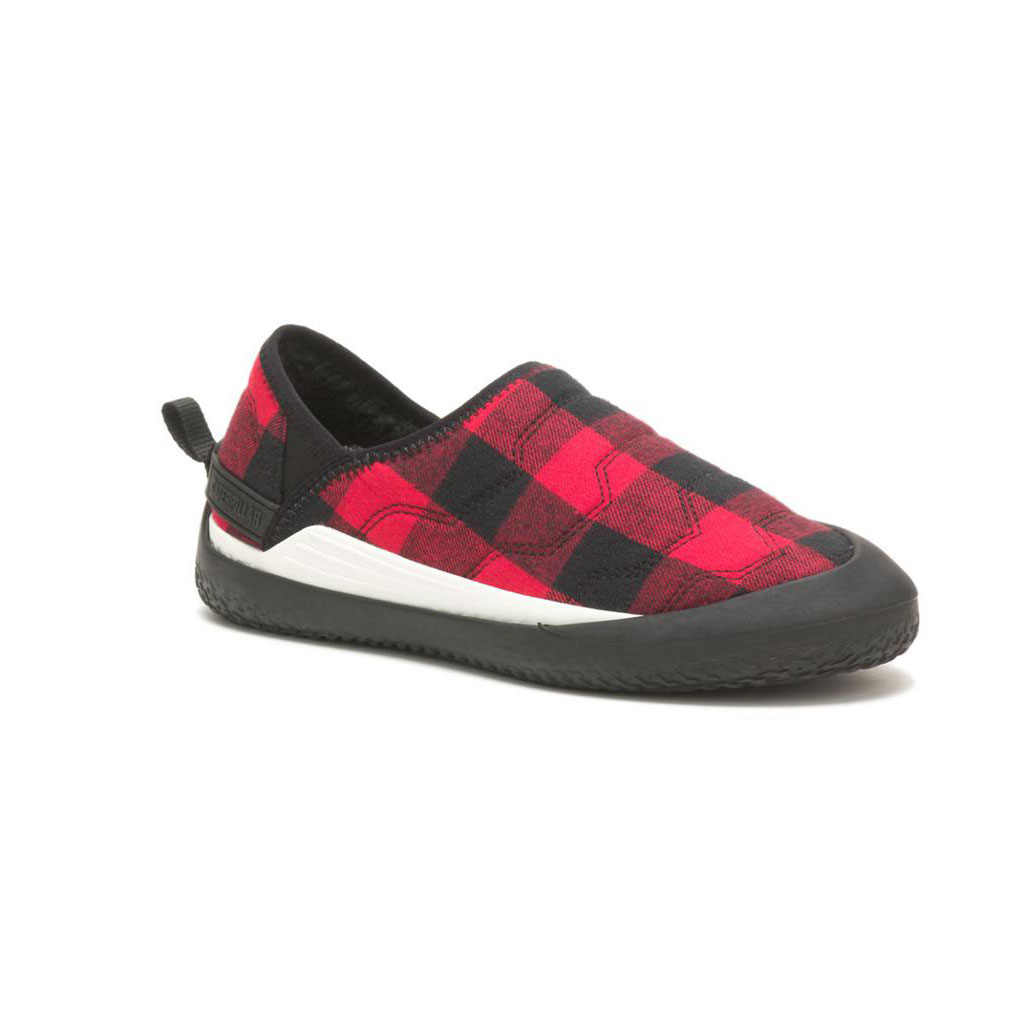 Caterpillar Crossover Men's Slip Ons Red Plaid  USA |  698123-JOX