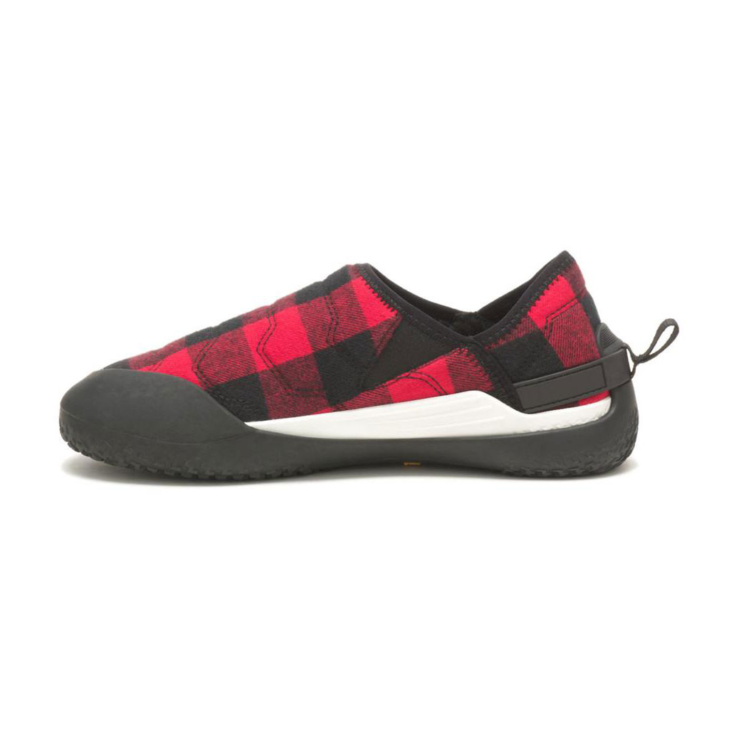 Caterpillar Crossover Men's Slip Ons Red Plaid  USA |  698123-JOX