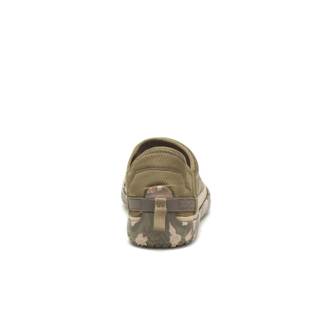 Caterpillar Crossover Women's Slip Ons Dark Olive  USA |  264318-TIS