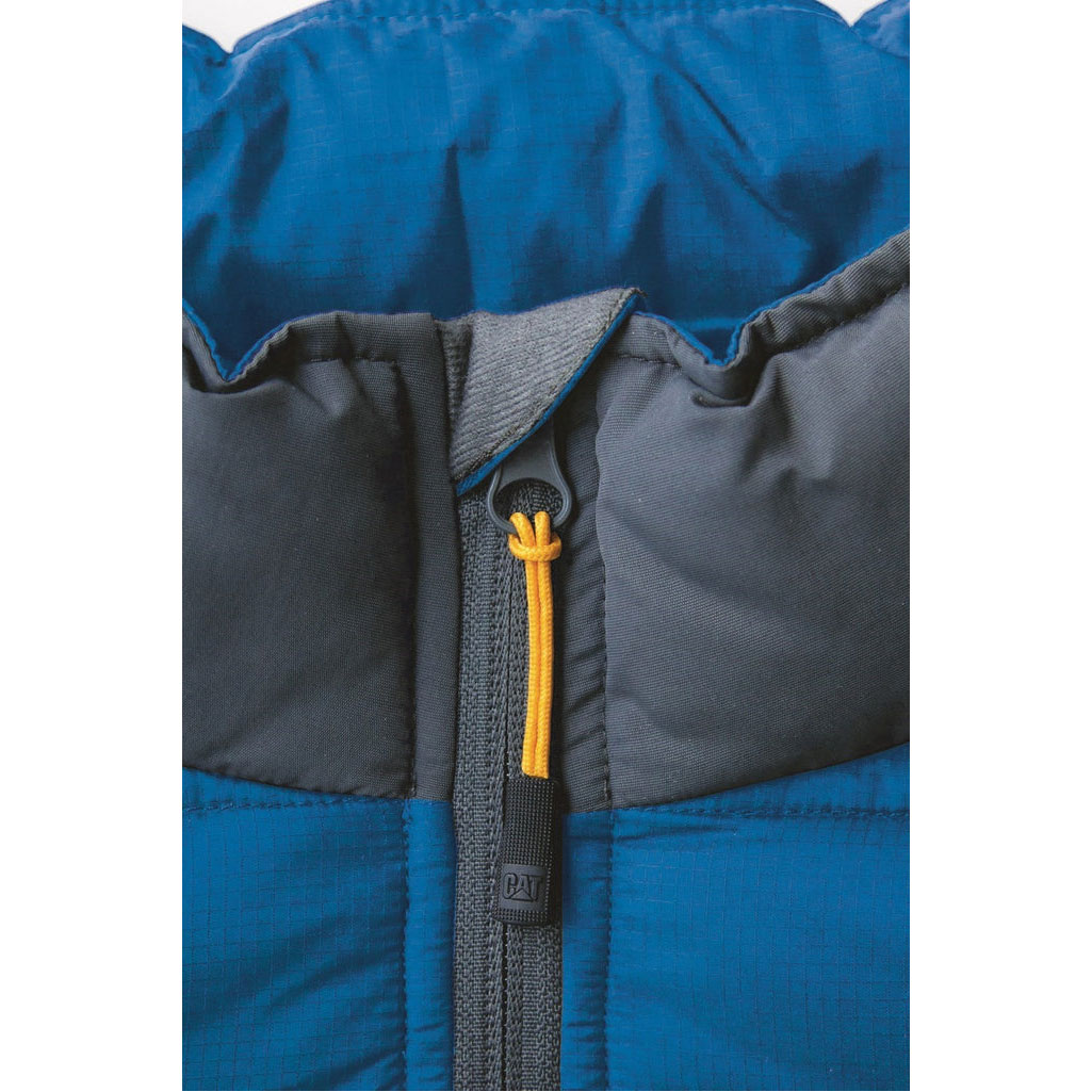 Caterpillar Defender Insulated Men's Vests Blue  USA |  738169-OGT