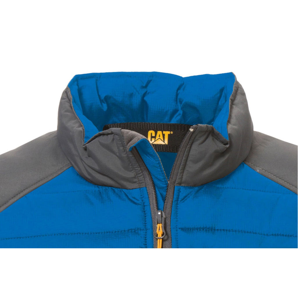 Caterpillar Defender Insulated Men's Vests Blue  USA |  738169-OGT