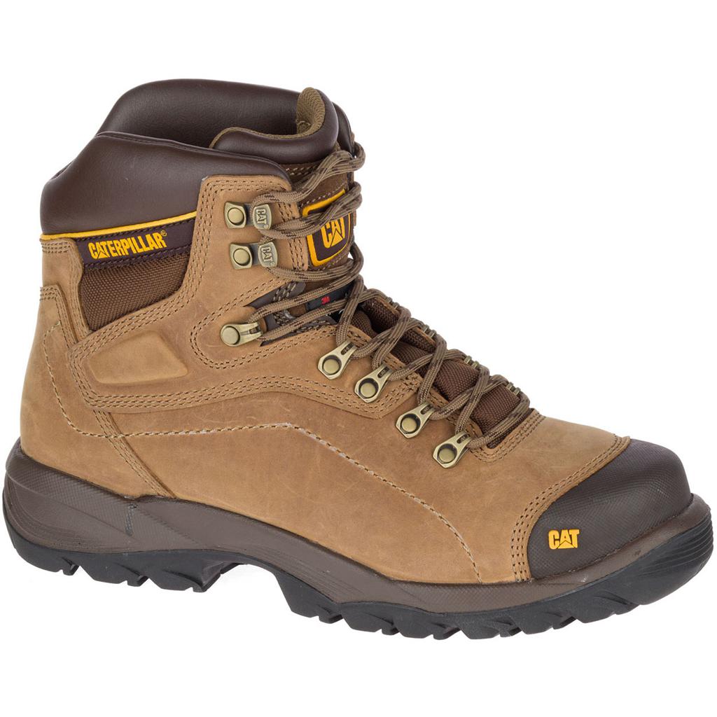 Caterpillar Diagnostic Hi Men\'s Walking Boots Dark Beige  USA |  124593-EAP