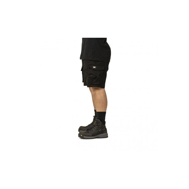 Caterpillar Diesel Men's Shorts Black  USA |  504179-IDY