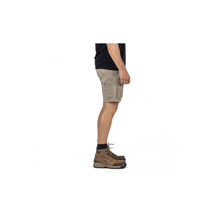 Caterpillar Diesel Men's Shorts Khaki  USA |  206519-ISJ