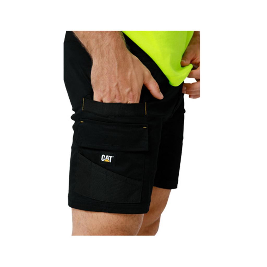 Caterpillar Elite Operator Men's Shorts Black  USA |  024519-SNL