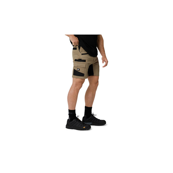 Caterpillar Elite Operator Men's Shorts Khaki  USA |  510967-VSU