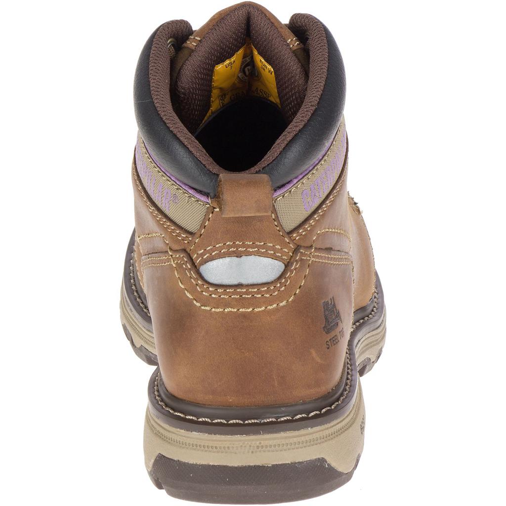 Caterpillar Ellie Csa Nt Women's Work Boot Dark Beige  USA |  582179-CFV