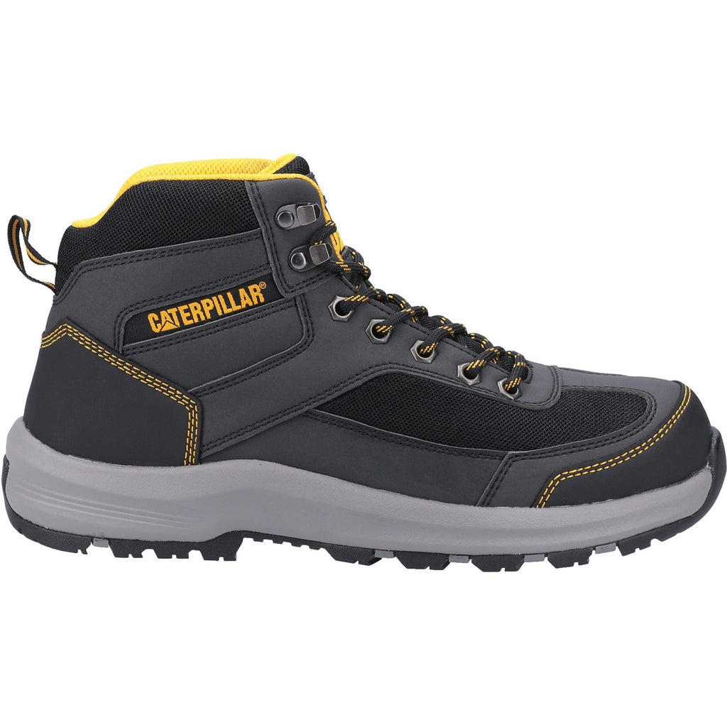 Caterpillar Elmore Mid Hiker S1 Men's Safety Boots Grey  USA |  630187-NLS