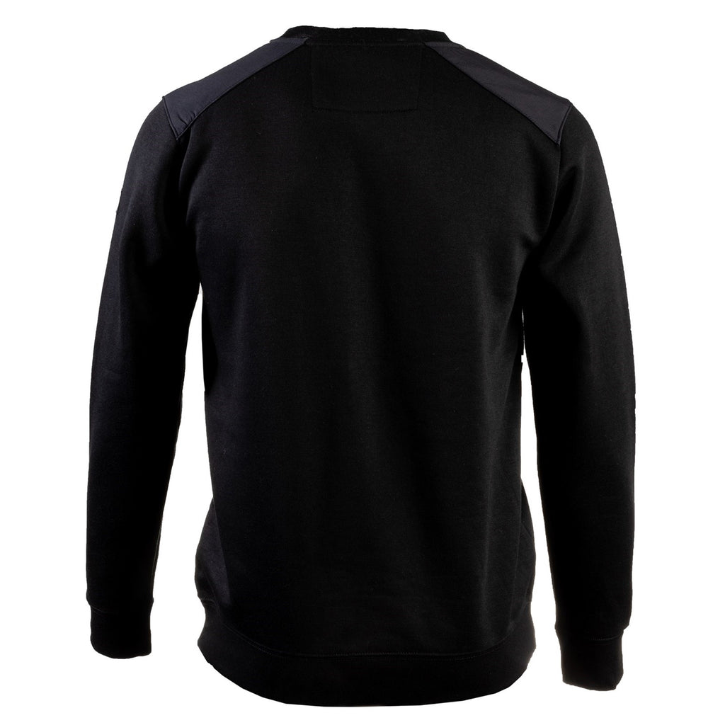 Caterpillar Essentials Crewneck Men's Sweatshirts Black  USA |  287965-AIQ