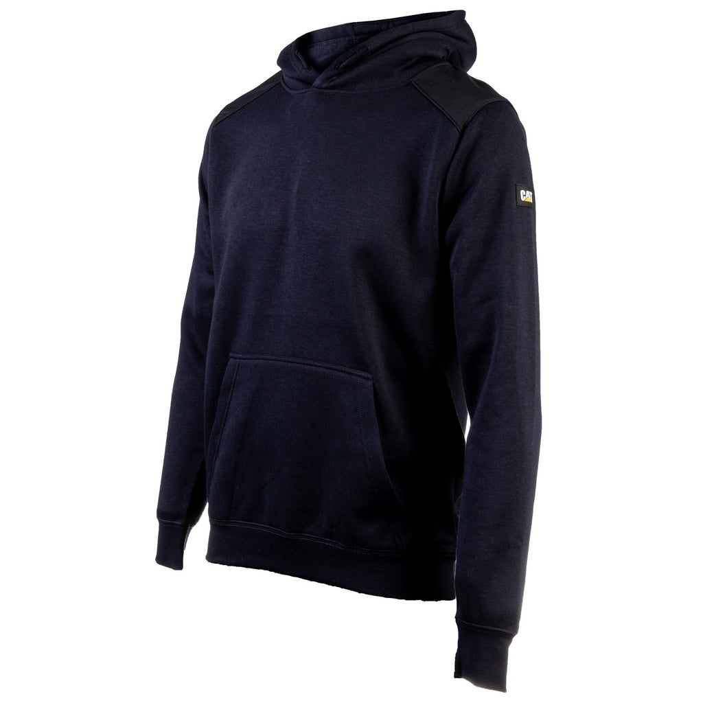 Caterpillar Essentials Hooded Men's Sweatshirts Navy  USA |  079124-UYW