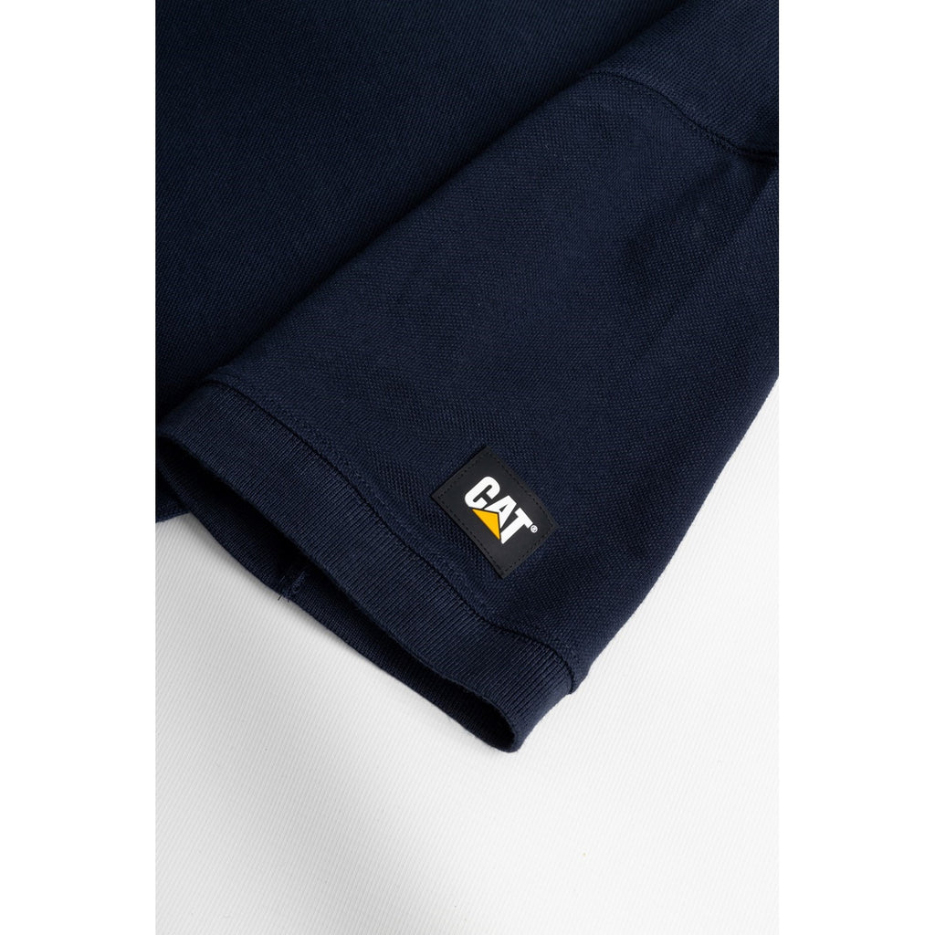 Caterpillar Essentials Men's Polo Shirts Navy  USA |  596348-LEG