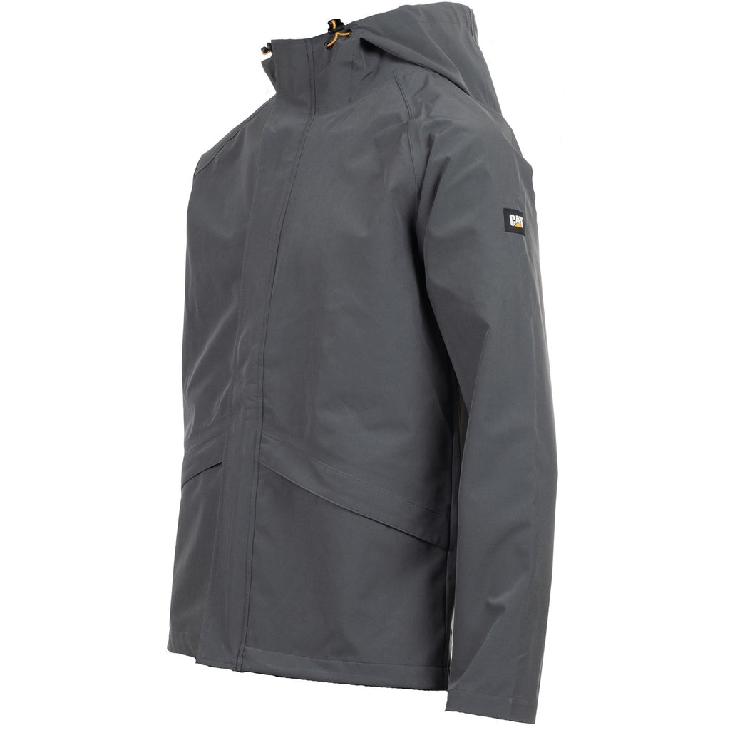 Caterpillar Essentials Rain Men's Jackets Dark Heather Grey  USA |  325976-WDB