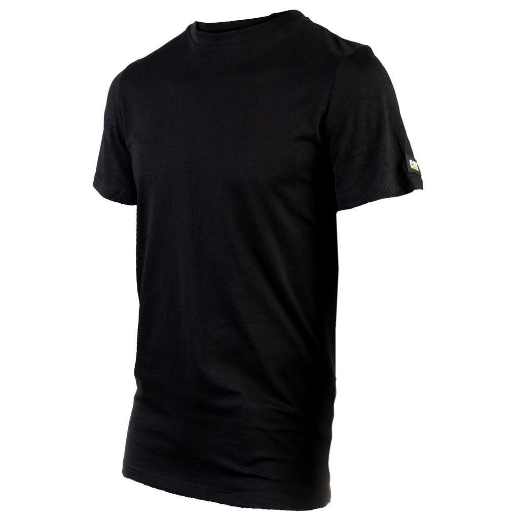 Caterpillar Essentials Short-Sleeve Men's Tee Shirts Black  USA |  139645-BHG