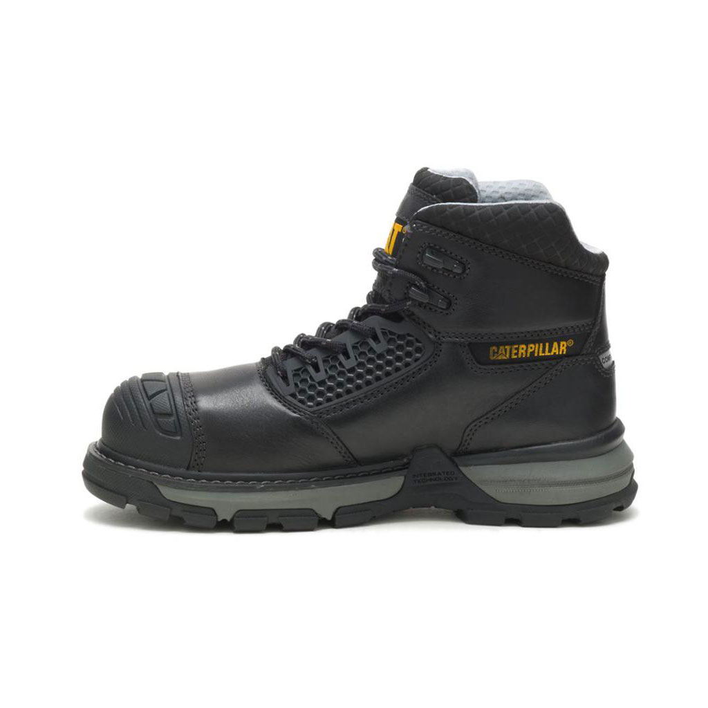 Caterpillar Excavator Superlite Cool Carbon Composite Toe Women's Work Boot Black  USA |  253970-NRB