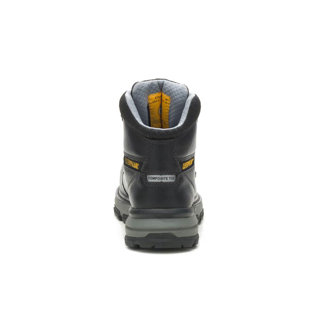 Caterpillar Excavator Superlite Cool Carbon Composite Toe Women's Work Boot Black  USA |  253970-NRB