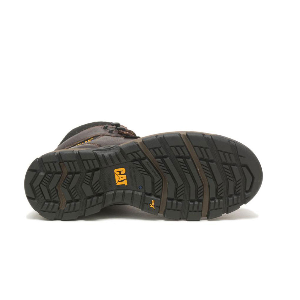 Caterpillar Excavator Superlite Cool Carbon Composite Women's Work Shoes Dark Brown  USA |  471096-TWB