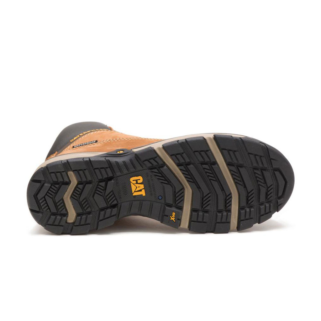 Caterpillar Excavator Superlite Waterproof Carbon Composite Women's Work Shoes Sudan Brown  USA |  054782-XQC