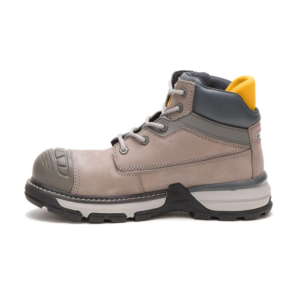 Caterpillar Excavator Superlite Waterproof Nano Toe Women's Work Boot Khaki  USA |  843692-EDA