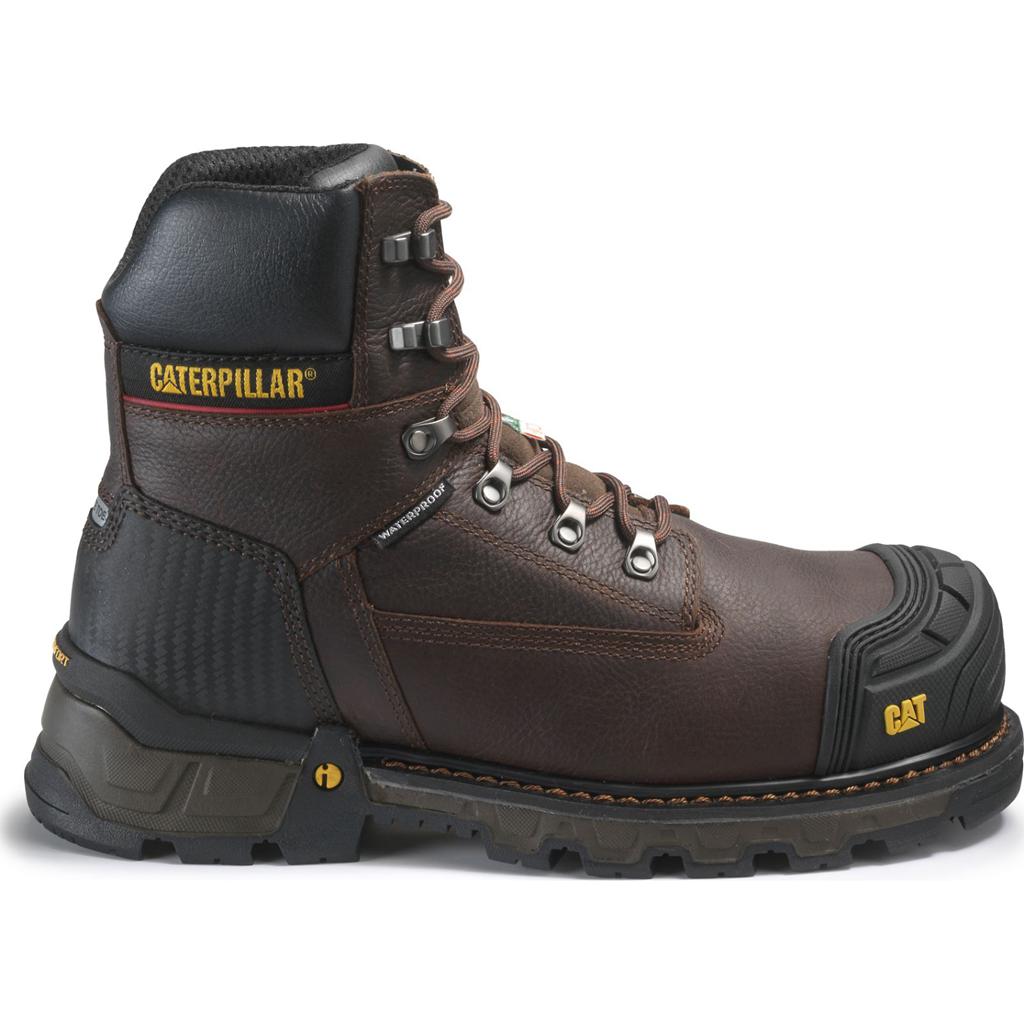 Caterpillar Excavator Xl 6” Wp Tx Ct Csa Men\'s Work Boots Brown  USA |  518239-FAQ