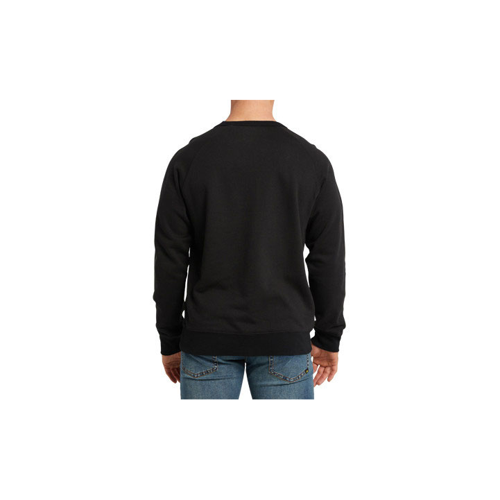 Caterpillar Foundation Crewneck Men's Sweatshirts Black  USA |  417253-GTC