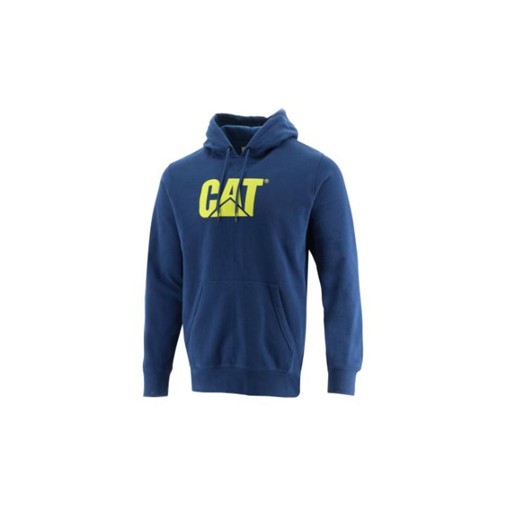 Caterpillar Foundation Hooded Sweatshirt Men's Jackets Blue  USA |  489721-XWE