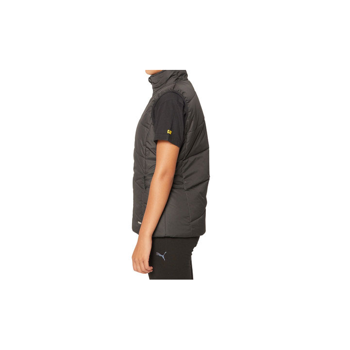 Caterpillar Foundation Insulated Women's Vests Pitch Black  USA |  805697-QNS