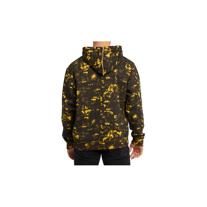 Caterpillar Foundation Printed Hoodie Men's Sweatshirts Yellow / Black  USA |  718305-WAN