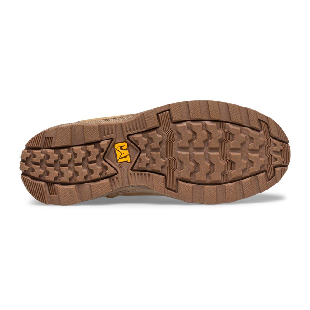 Caterpillar Founder Kids' Boots Brown  USA |  081534-AWK