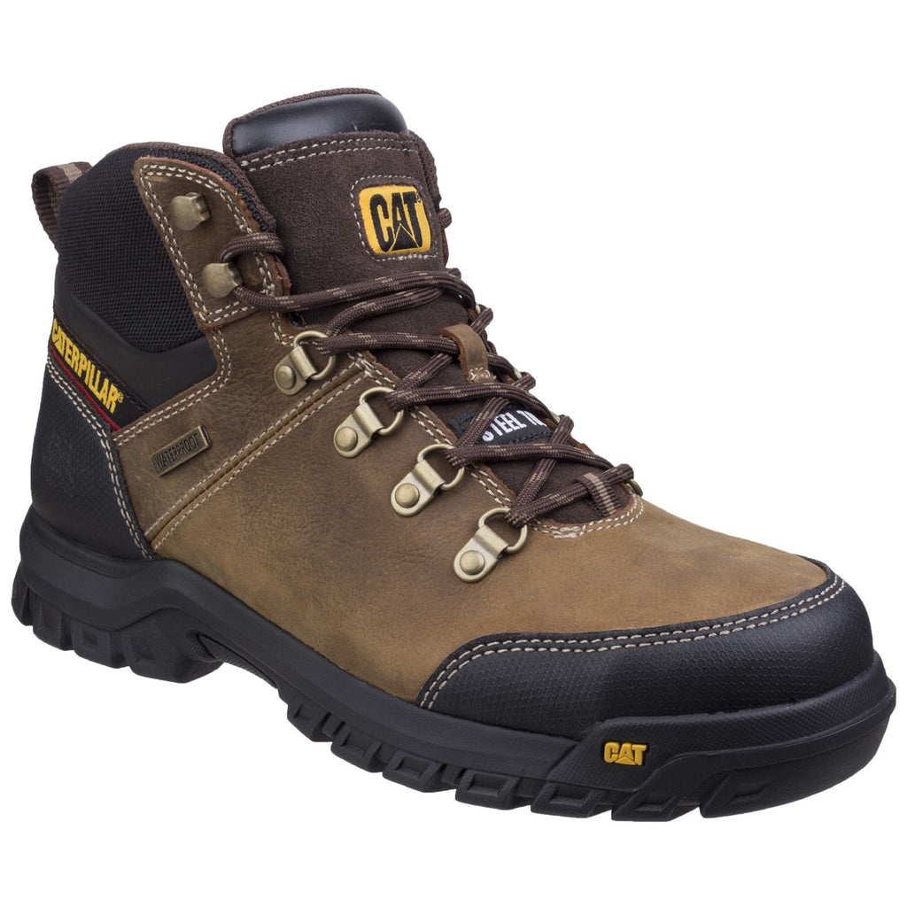 Caterpillar Framework St S3 Wr Hro Sra S3 Seal Men\'s Safety Boots Seal Brown  USA |  516843-OCP