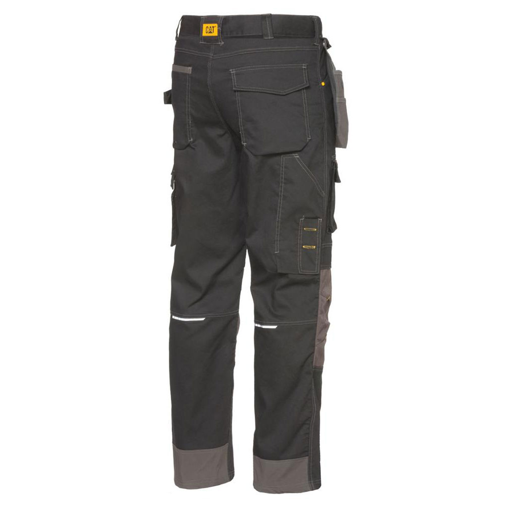 Caterpillar H2o Defender Men's Pants Black  USA |  467289-ILX