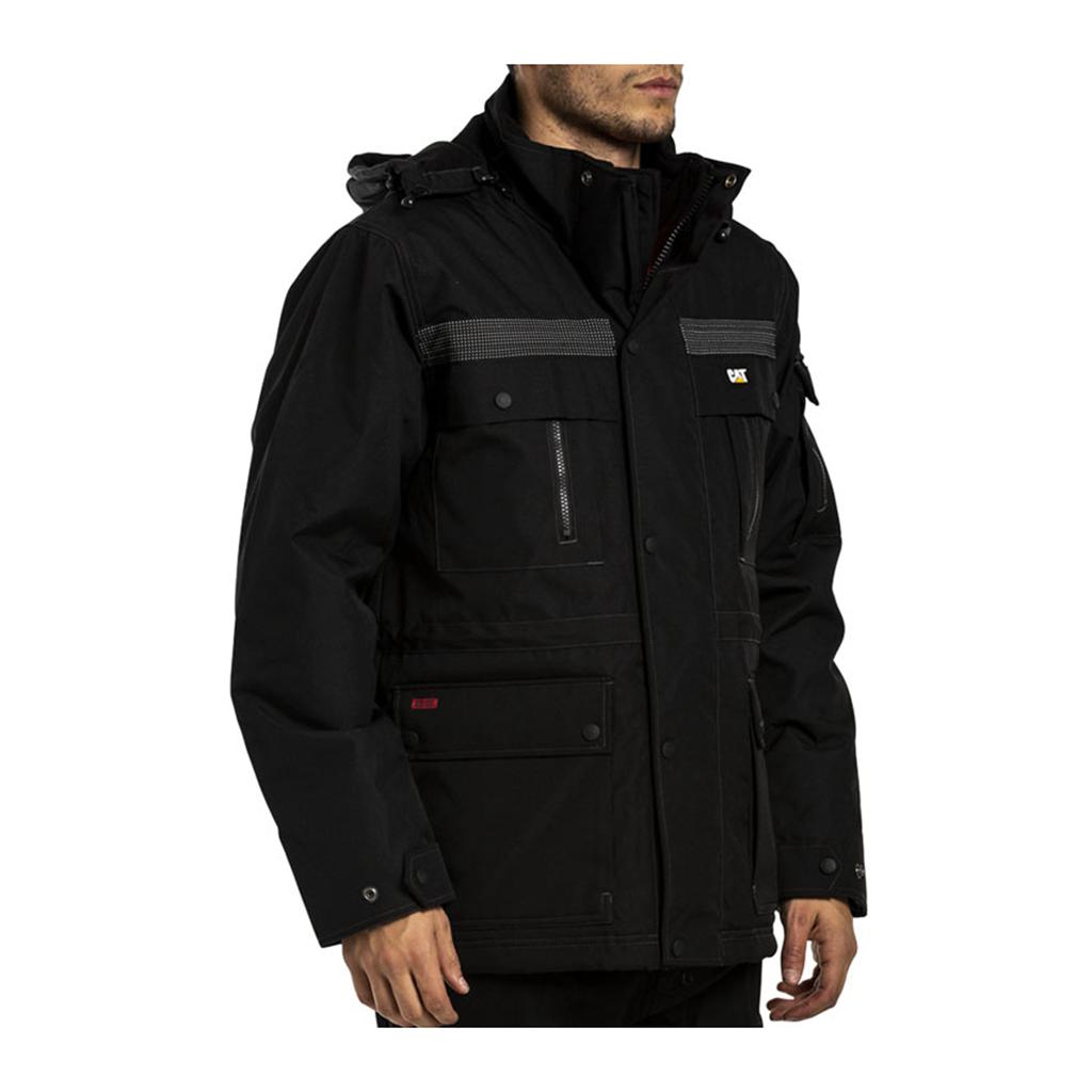 Caterpillar Heavy Insulated Men's Jackets Black  USA |  296501-BPJ