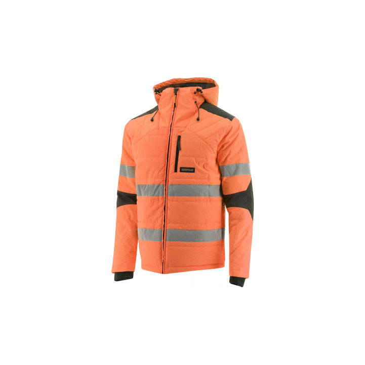 Caterpillar Hi Vis Boreas Taped Women's Jackets Hi-Vis Orange  USA |  401657-TBM