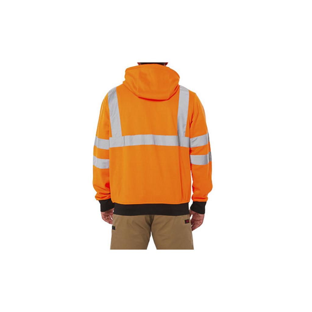 Caterpillar Hi Vis Full Zip Men's Sweatshirts Orange  USA |  783620-OVA