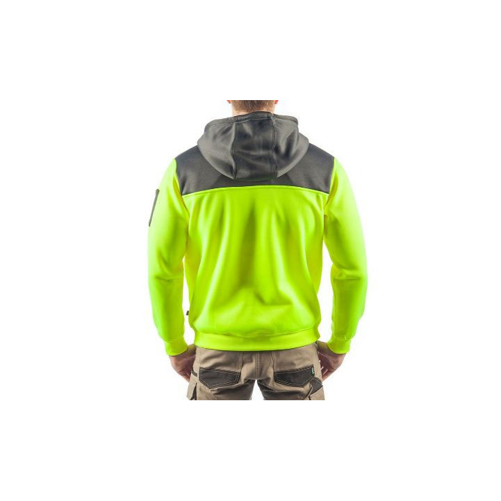 Caterpillar Hi Vis Hoodie Men's Sweatshirts Hi Vis Yellow / Dark Shadow  USA |  825943-FZD