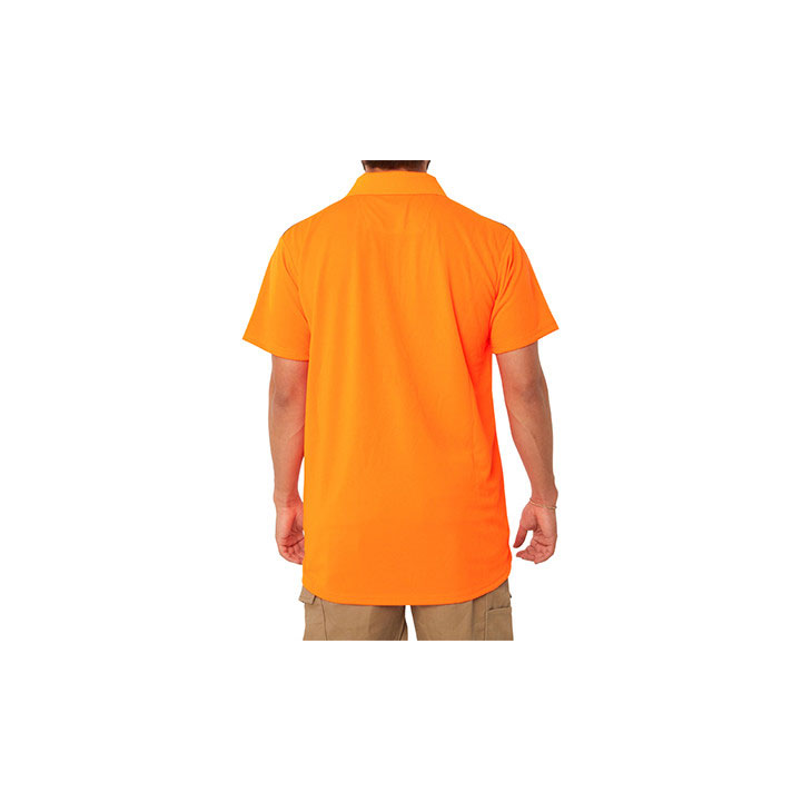 Caterpillar Hi Vis Performance Men's Polo Shirts Hi-Vis Orange  USA |  987531-DHK