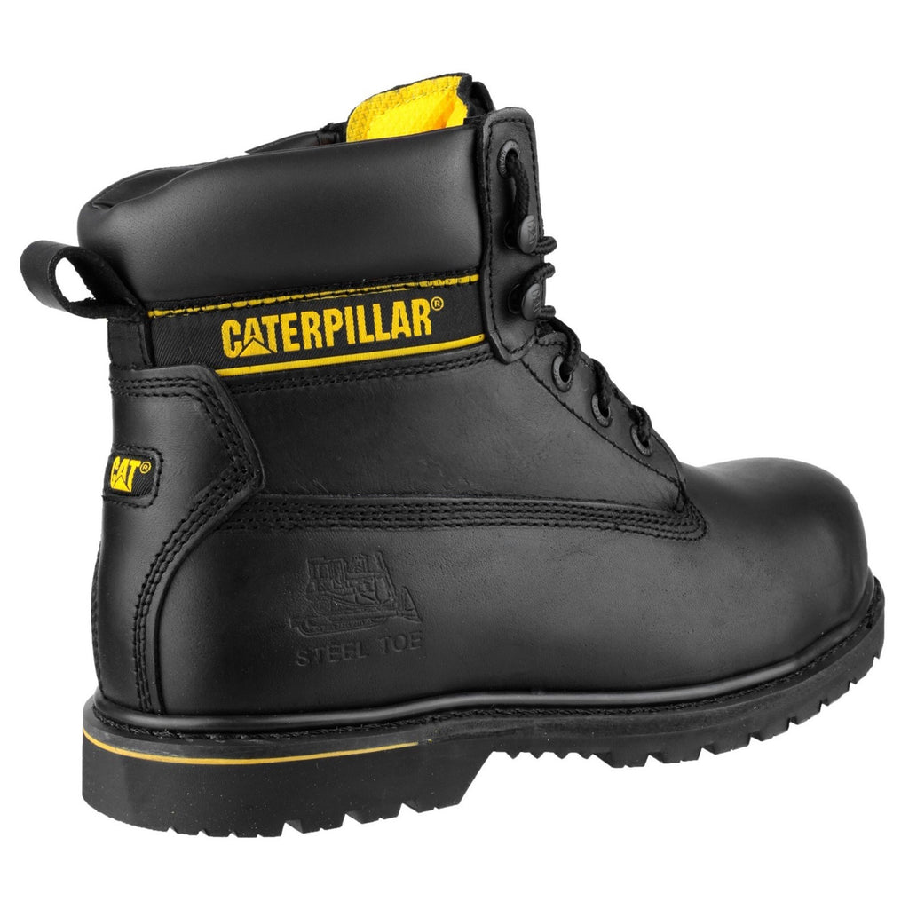 Caterpillar Holton Sb Men's Goodyear Welted Safety Boots Black  USA |  197825-ZPV