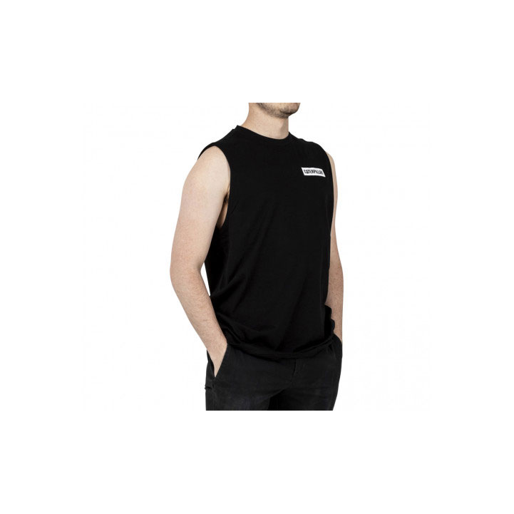 Caterpillar Icon Muscle Tank Men's Tee Shirts Black  USA |  453271-QTU