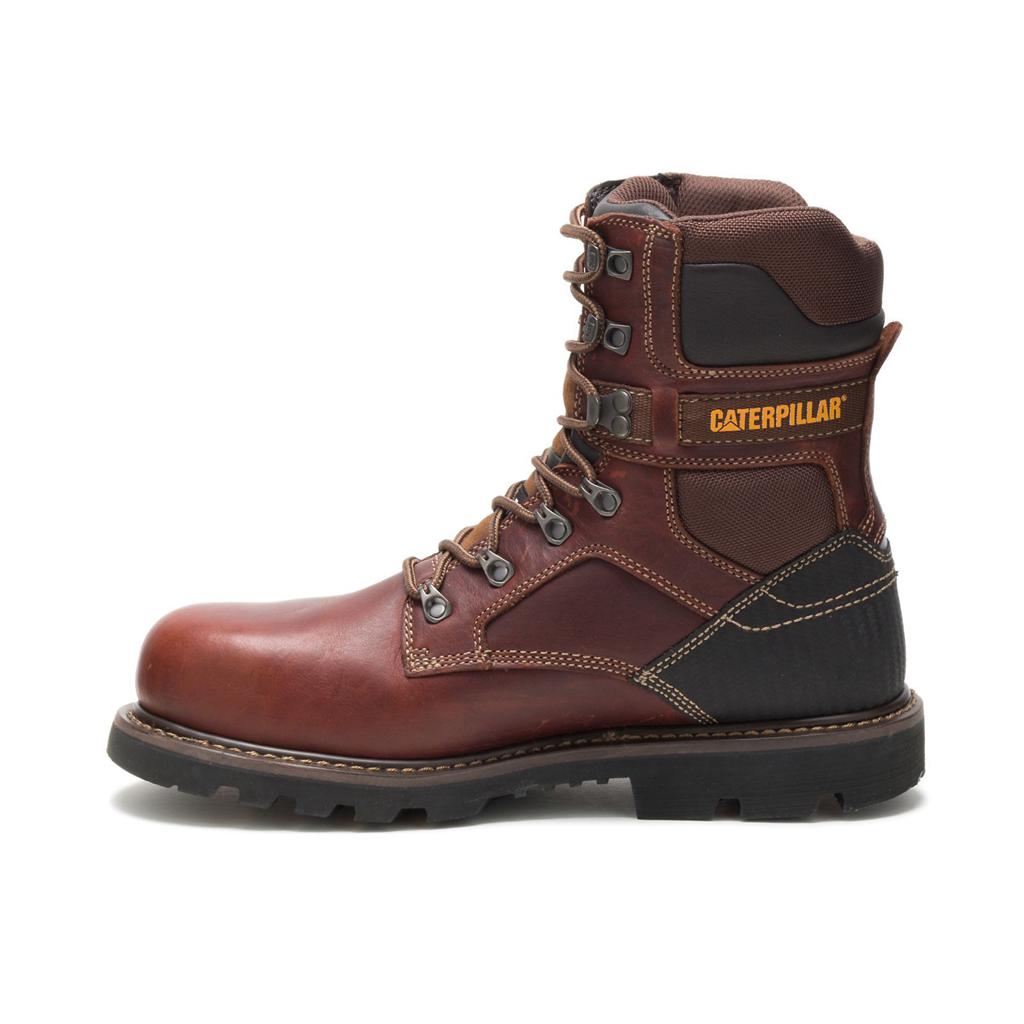 Caterpillar Indiana 2.0 Steel Toe Men's Work Boots Brown  USA |  163504-QZW