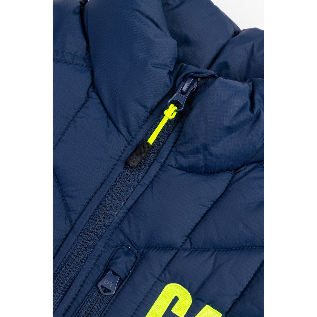 Caterpillar Insulated Detroit Men's Vests Blue  USA |  672854-QGV