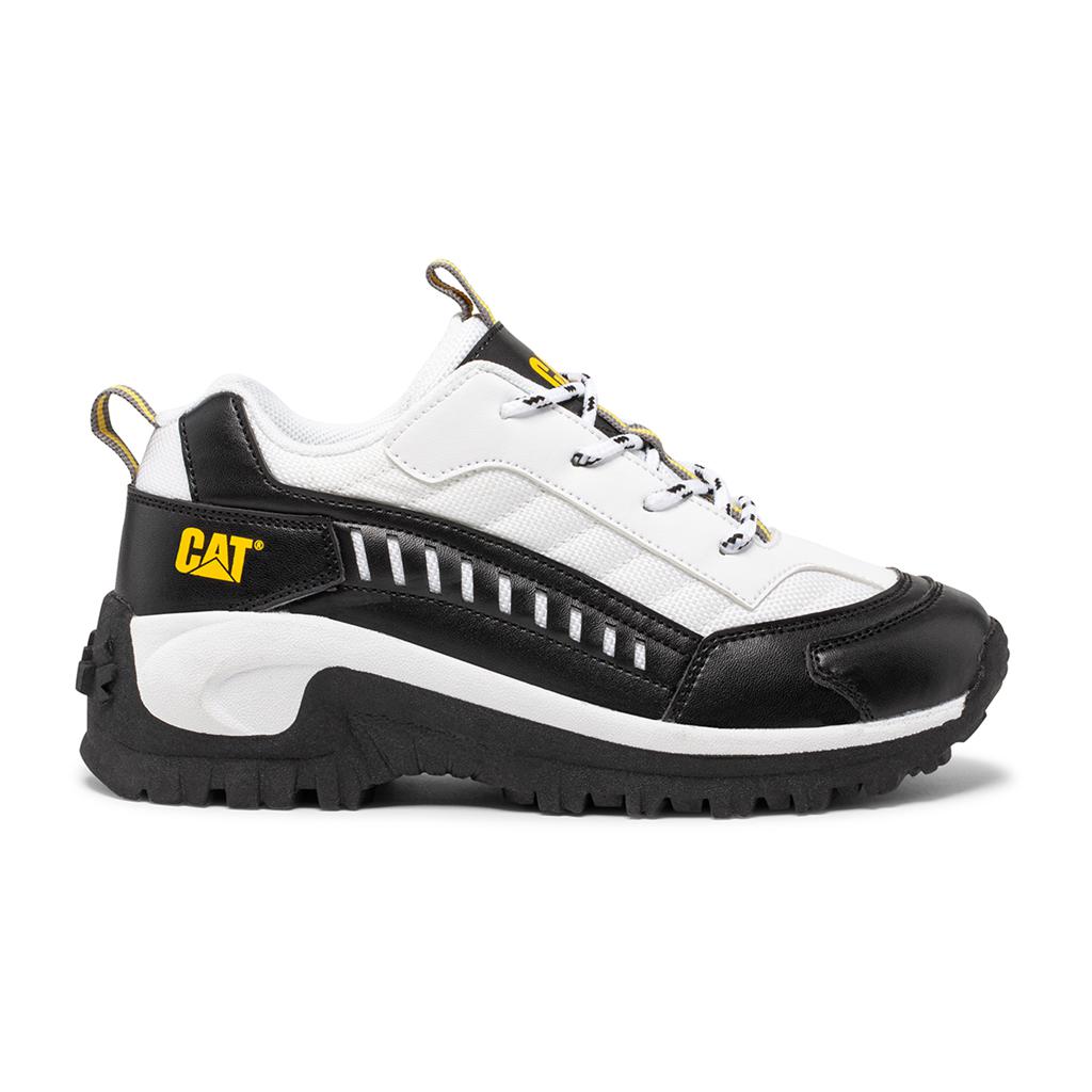 Caterpillar Intruder Kids' Sneakers White/Black  USA |  486325-IBH