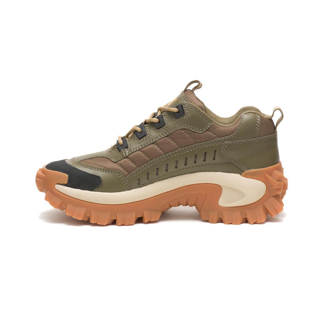 Caterpillar Intruder Men's Casual Shoes Dark Olive  USA |  298045-ESC